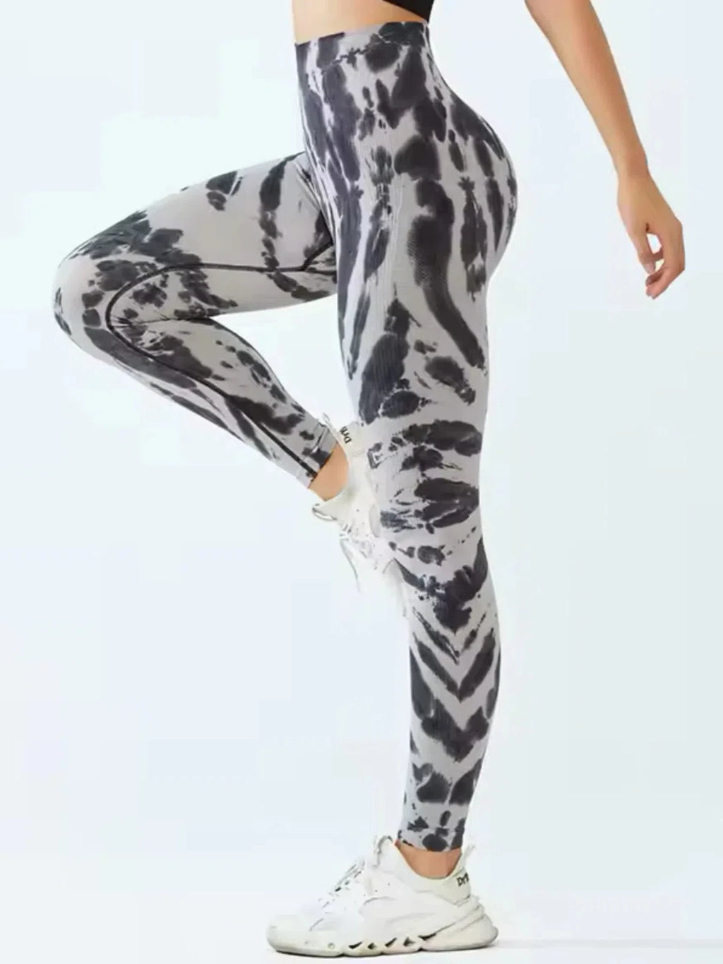 Tie Dye Yoga Pants Gym Leggings Women Seamless High Waist Push up Sport Tights Scrunch Butt Fitness Workout Leggings